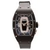 Richard Mille RM037 Automatic in Black Ceramic & Rose Gold on Black Rubber Strap with Black Diamond Dial Watch