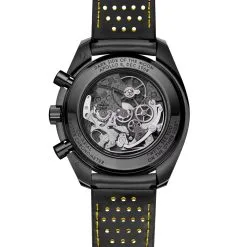Omega 310.92.44.50.01.001 Speedmaster Dark Side of the Moon Black ceramic on Rubber strap Watch back