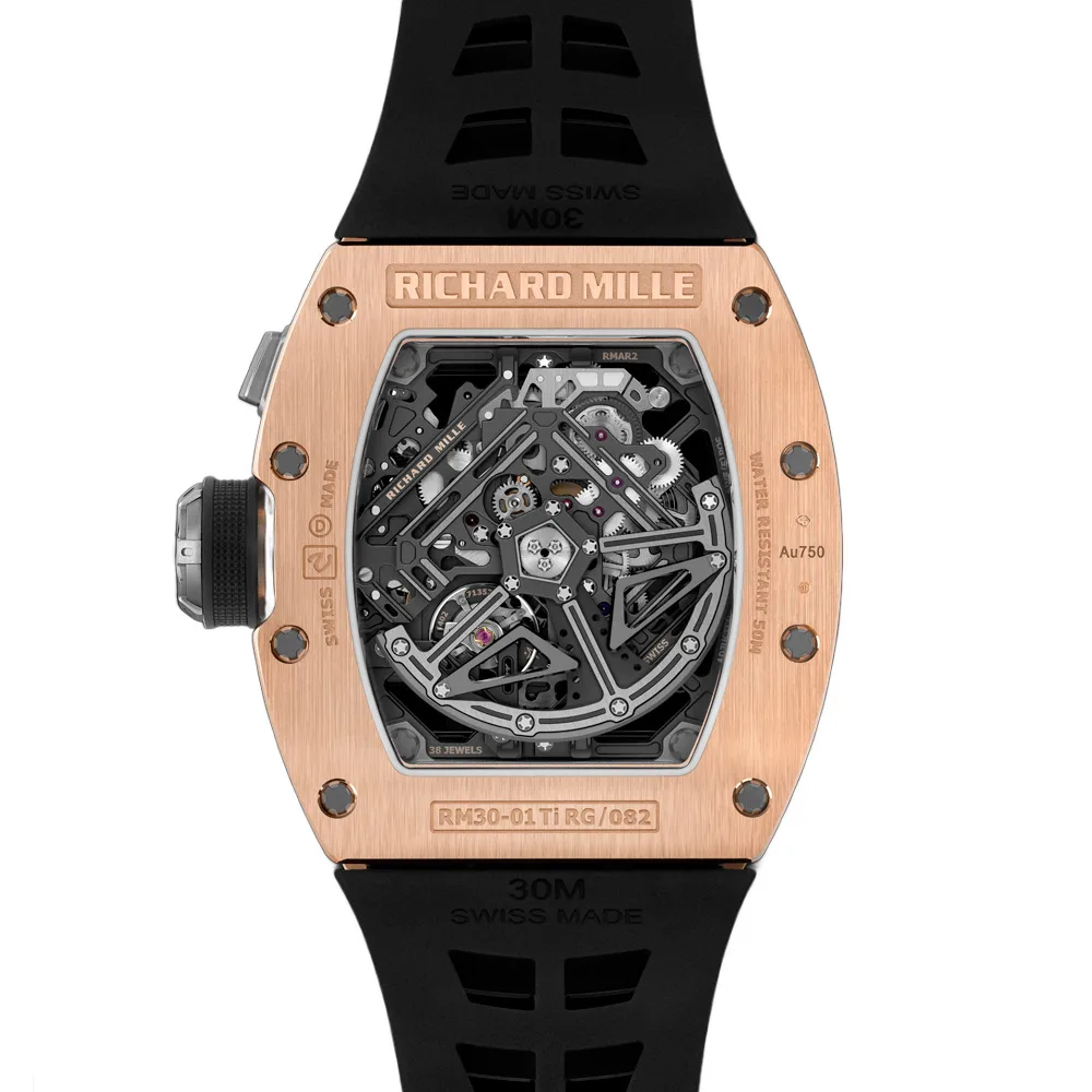 Richard Mille RM 30-01 Red Gold Automatic Winding with Declutchable Rotor Watch - Image 3