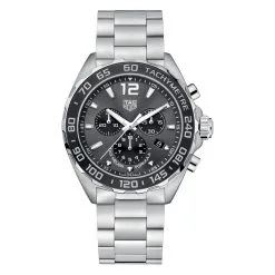 TAG Heuer CAZ1011.BA0842 Formula 1 Chronograph Quartz 43 Stainless Steel Grey Dial Watch