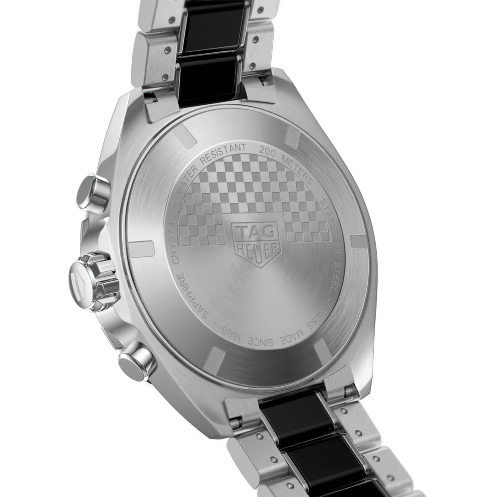 TAG Heuer CAZ1011.BA0843 Formula 1 Chronograph Quartz 43 Stainless Steel Black Dial Watch 4 TAG Heuer CAZ1011.BA0843 Formula 1 Chronograph Quartz 43 Stainless Steel Black Dial Watch - Image 2