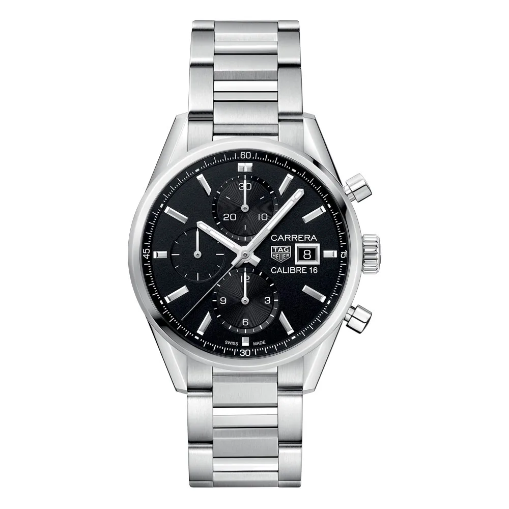 TAG Heuer CBK2110.BA0715 Calibre 16 41 Stainless Steel Black Dial Watch 3 TAG Heuer CBK2110.BA0715 Calibre 16 41 Stainless Steel Black Dial Watch