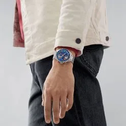 TAG Heuer CAZ101AT.BA0842 Formula 1 Chronograph Quartz Stainless Steel Gulf Blue Dial Watch - Image 3