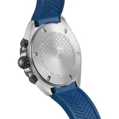 TAG Heuer CAZ101AV.FT8077 Formula 1 Chronograph Quartz 43 Stainless Steel Rubber Bracelet Blue Dial Watch 6 TAG Heuer CAZ101AV.FT8077 Formula 1 Chronograph Quartz 43 Stainless Steel Rubber Bracelet Blue Dial Watch - Image 2