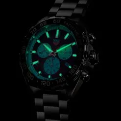TAG Heuer CAZ101E.BA0842 Formula 1 Chronograph Quartz Stainless Steel Black Dial Watch - Image 2