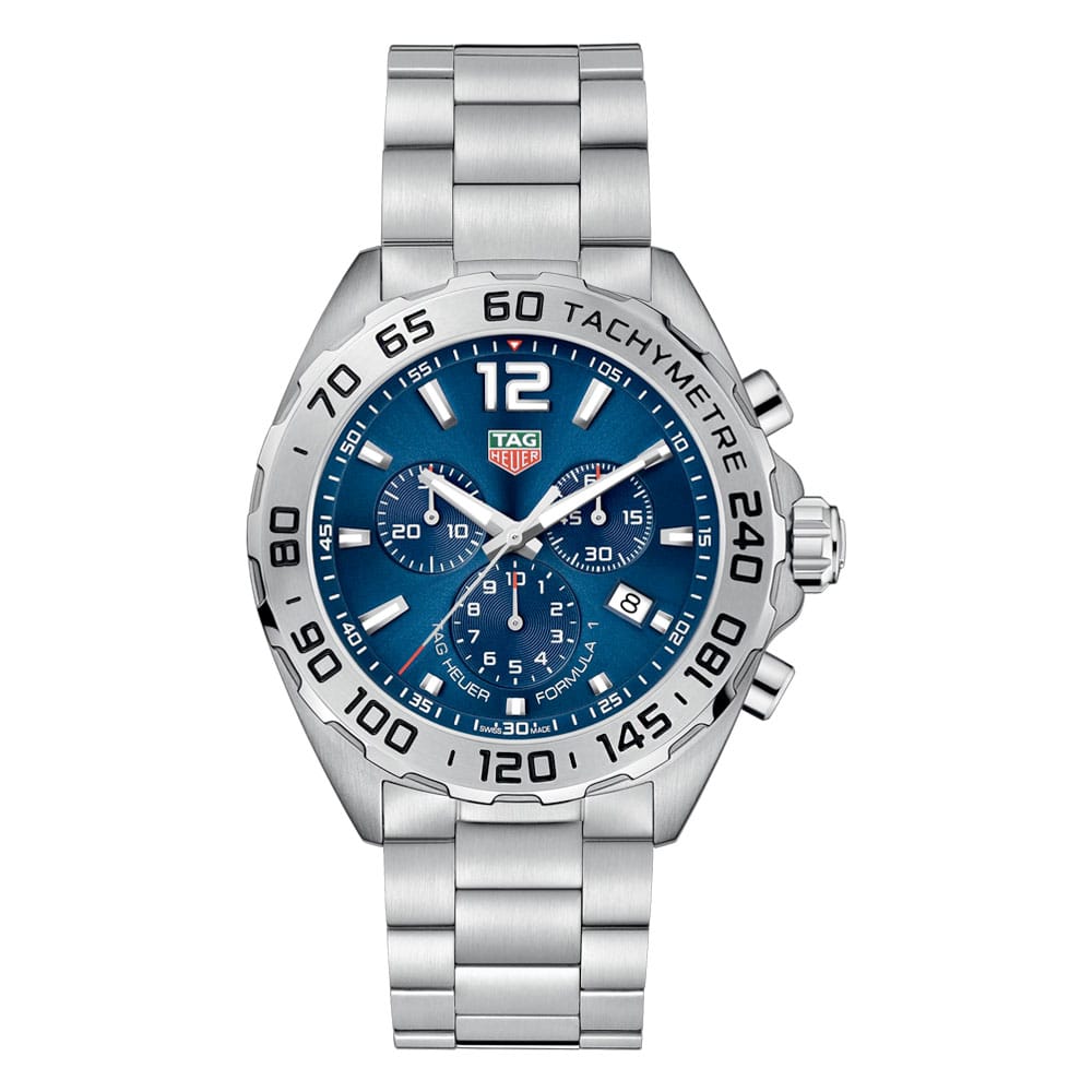 TAG Heuer CAZ101K.BA0842 Formula 1 Chronograph Quartz 43 Stainless Steel Blue Dial Watch 3 TAG Heuer CAZ101K.BA0842 Formula 1 Chronograph Quartz 43 Stainless Steel Blue Dial Watch