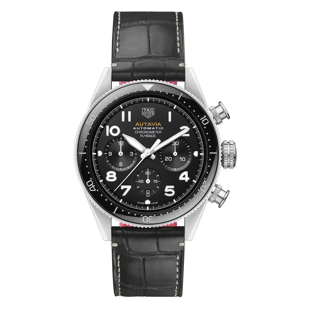 TAG Heuer CBE511A.FC8279 Autavia Heuer 02 Chronometer Flyback Stainless Steel Black Dial Watch 3 TAG Heuer CBE511A.FC8279 Autavia Heuer 02 Chronometer Flyback Stainless Steel Black Dial Watch