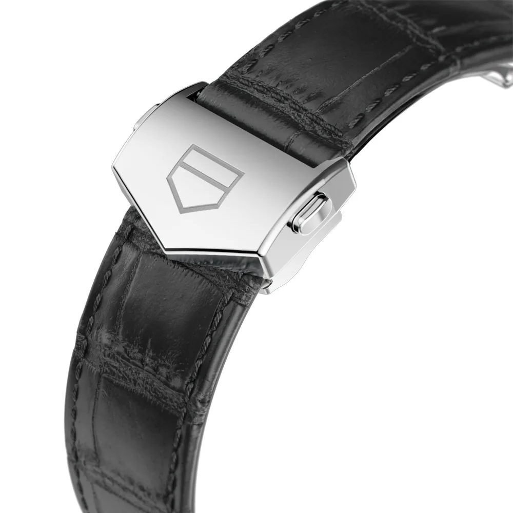 TAG Heuer CBL2113.FC6177 Monaco Calibre Heuer 02 Stainless Steel Black Dial Watch 4 TAG Heuer CBL2113.FC6177 Monaco Calibre Heuer 02 Stainless Steel Black Dial Watch - Image 2