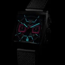 TAG Heuer CBL218B.FT6236 Monaco Calibre Heuer 02 Titanium DLC Skeleton - Pink Dial Watch 6 TAG Heuer CBL218B.FT6236 Monaco Calibre Heuer 02 Titanium DLC Skeleton - Pink Dial Watch - Image 2