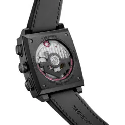 TAG Heuer CBL218B.FT6236 Monaco Calibre Heuer 02 Titanium DLC Skeleton - Pink Dial Watch 7 TAG Heuer CBL218B.FT6236 Monaco Calibre Heuer 02 Titanium DLC Skeleton - Pink Dial Watch - Image 3