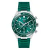 TAG Heuer CBN2A1N.FT6238 Carrera Calibre Heuer 02 44 Stainless Steel Green Dial Watch