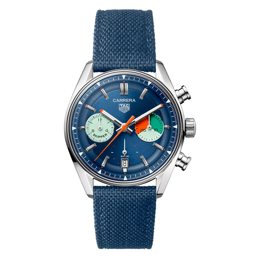 TAG Heuer CBS2213.FN6002 Carrera Skipper Glass Box Stainless Steel Blue Dial Watch 3 TAG Heuer CBS2213.FN6002 Carrera Skipper Glass Box Stainless Steel Blue Dial Watch