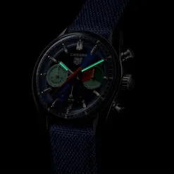 TAG Heuer CBS2213.FN6002 Carrera Skipper Glass Box Stainless Steel Blue Dial Watch 7 TAG Heuer CBS2213.FN6002 Carrera Skipper Glass Box Stainless Steel Blue Dial Watch - Image 3