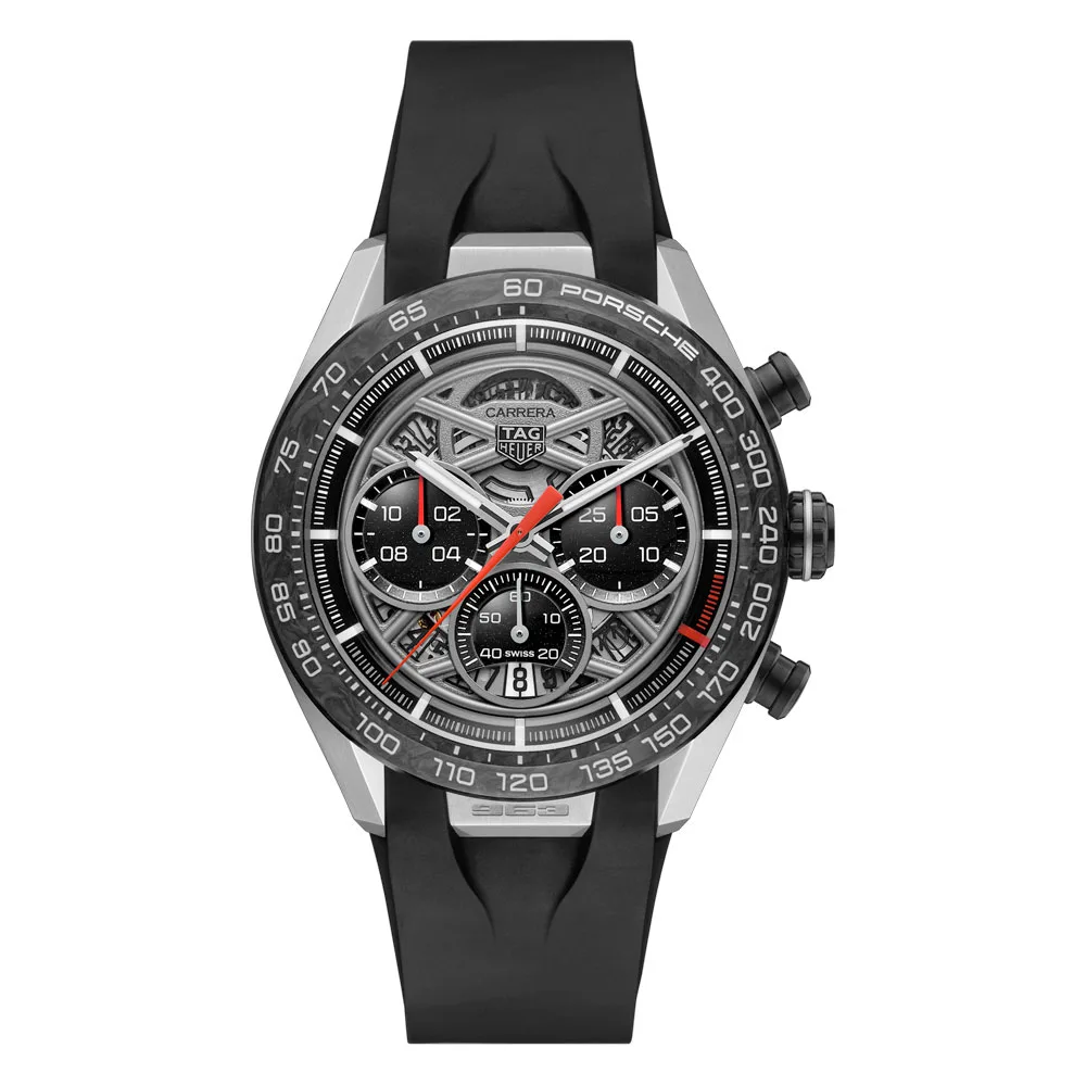 TAG Heuer CBU2010.FT6267 Carrera Chronograph Porsche 963 Skeleton Dial Watch