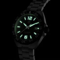 TAG Heuer WAZ1110.BA0875 Formula 1 Quartz 41 Stainless Steel Black Dial Watch - Image 3