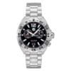 TAG Heuer WAZ111A.BA0875 Formula 1 Alarm 41 Stainless Steel Black Dial Watch