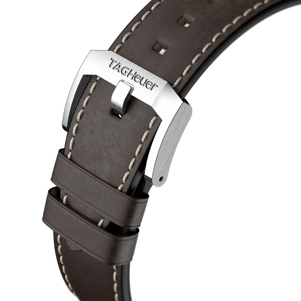 TAG Heuer WBE5114.FC8266 Autavia Calibre 5 Stainless Steel Black Dial Watch 5 TAG Heuer WBE5114.FC8266 Autavia Calibre 5 Stainless Steel Black Dial Watch - Image 3
