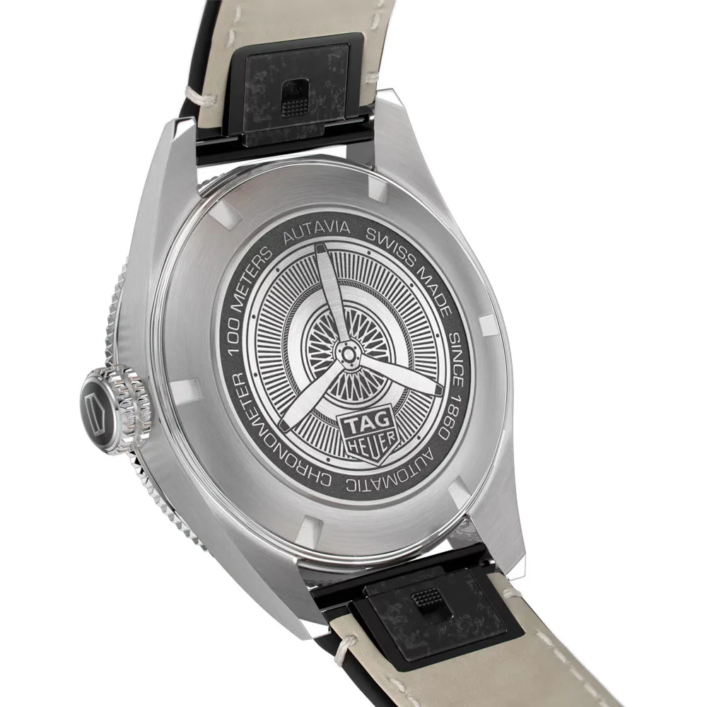 TAG Heuer WBE5116.FC8266 Autavia Calibre 5 Stainless Steel Blue Dial Watch 5 TAG Heuer WBE5116.FC8266 Autavia Calibre 5 Stainless Steel Blue Dial Watch - Image 3