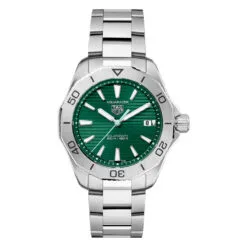 TAG Heuer WBP1115.BA0000 Aquaracer Professional 200 Solargraph 40 Stainless Steel Green Dial Watch