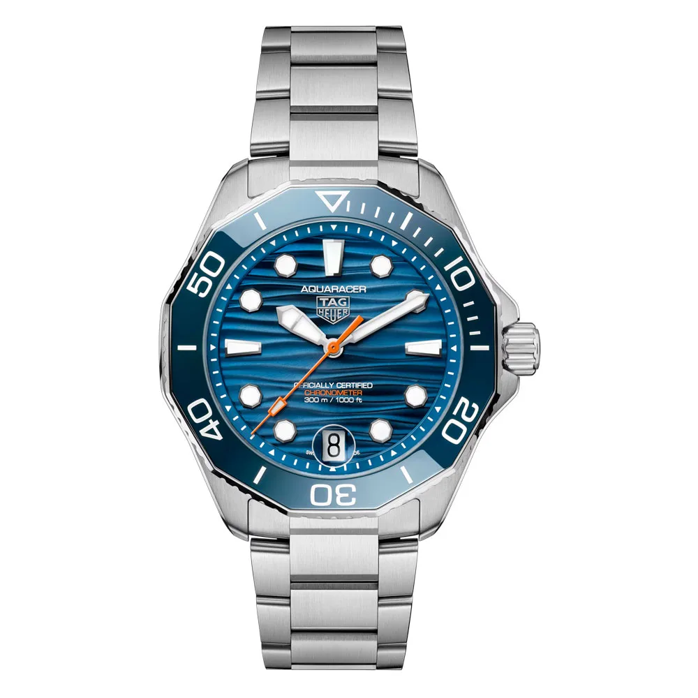 TAG Heuer WBP5111.BA0013 Aquaracer Professional 300 42 Stainless Steel Blue Dial Watch