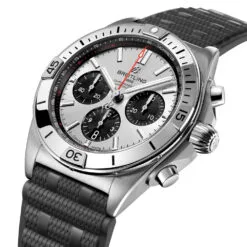 Breitling AB0134101G1S2 Chronomat B01 42 Stainless Steel Silver Dial Watch - Image 2