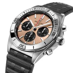 Breitling AB0134101K1S1 Chronomat B01 42 Stainless Steel Copper Dial Watch 6 Breitling AB0134101K1S1 Chronomat B01 42 Stainless Steel Copper Dial Watch - Image 2