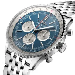Breitling AB0137211C1A1 Navitimer B01 Chronograph 46 Stainless Steel Blue Dial Watch 6 Breitling AB0137211C1A1 Navitimer B01 Chronograph 46 Stainless Steel Blue Dial Watch - Image 2