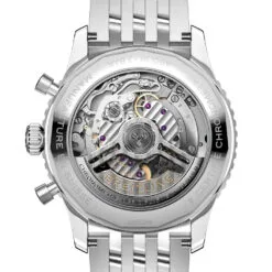 Breitling AB0138241C1A1 Navitimer B01 Chronograph 43 Stainless Steel Ice Blue Dial Watch - Image 2
