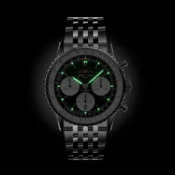 Breitling AB0139211B1A1 Navitimer B01 Chronograph 41 Stainless Steel Black Dial Watch 7 Breitling AB0139211B1A1 Navitimer B01 Chronograph 41 Stainless Steel Black Dial Watch - Image 3