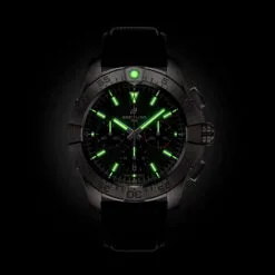 Breitling AB0147101B1X1 Avenger B01 Chronograph 44 Stainless Steel Black Dial Watch 7 Breitling AB0147101B1X1 Avenger B01 Chronograph 44 Stainless Steel Black Dial Watch - Image 3