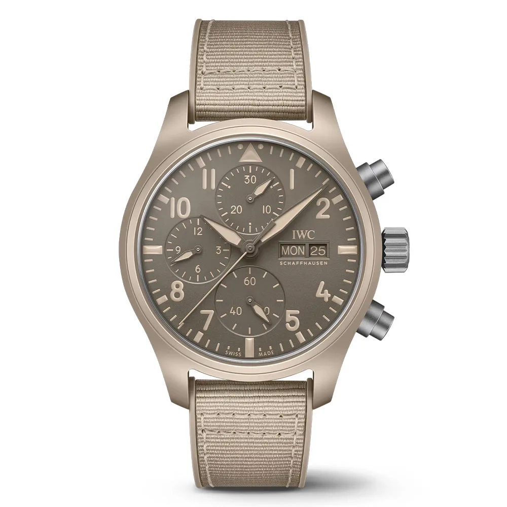 IWC IW389402 Chronograph 41 Top Gun Mojave Desert Brown Dial Pilot's Watch 3 IWC IW389402 Chronograph 41 Top Gun Mojave Desert Brown Dial Pilot's Watch