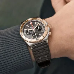Breitling UB0134101B1S1 Chronomat B01 42 Stainless Steel Red Gold Anthracite Dial Watch 7 Breitling UB0134101B1S1 Chronomat B01 42 Stainless Steel Red Gold Anthracite Dial Watch - Image 3