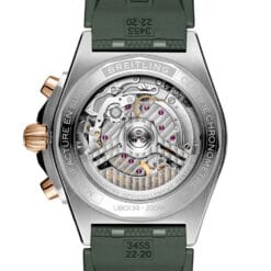 Breitling UB0134131L1S1 Chronomat B01 42 Stainless Steel Red Gold Green Dial Watch - Image 2