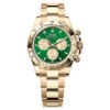 Rolex 126508-0008 Cosmograph Daytona 40mm Yellow Gold Oyster Green Dial Watch