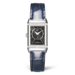 Jaeger-LeCoultre Q2668432 Reverso Classic Small Duetto Stainless Steel - Diamond Silver Dial Watch - Image 2