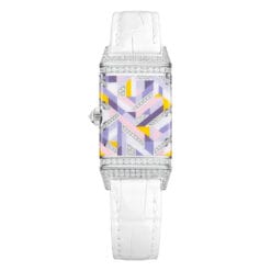 Jaeger-LeCoultre Q3293433 Reverso One Precious Colours White Gold - Diamond Mother-of-Pearl Dial Watch - Image 2