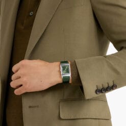 Jaeger-LeCoultre Q397843J Reverso Tribute Monoface Small Seconds Stainless Steel Green Dial Watch 7 Jaeger-LeCoultre Q397843J Reverso Tribute Monoface Small Seconds Stainless Steel Green Dial Watch - Image 3