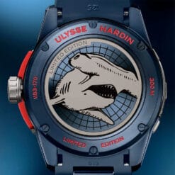 Ulysse Nardin 1183-170LE-3A-HAMMER/0A Diver Hammerhead Shark 44mm Blue Dial Watch - Image 2