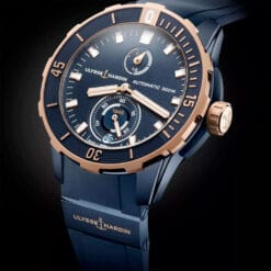 Ulysse Nardin 1185-170-3/BLUE Diver Chronometer 44mm Blue Dial Watch 6 Ulysse Nardin 1185-170-3/BLUE Diver Chronometer 44mm Blue Dial Watch - Image 2