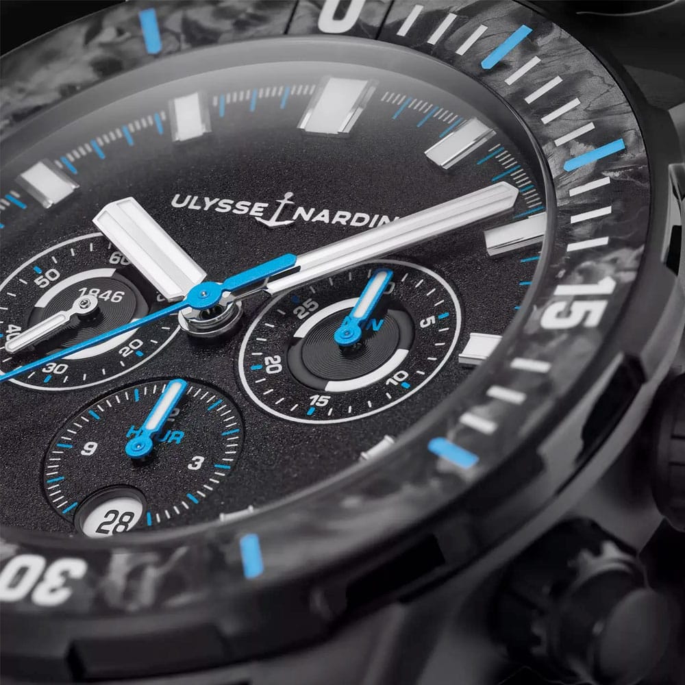 Ulysse Nardin 1503-170LE-2A-TOR/3A Diver Chronograph The Ocean Race 44mm Black Dial Watch 5 Ulysse Nardin 1503-170LE-2A-TOR/3A Diver Chronograph The Ocean Race 44mm Black Dial Watch - Image 3