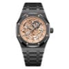 Audemars Piguet 15416Ce.oo.1225Ce.02 Royal Oak Double Balance Wheel Openworked Ceramic Skeleton Dial Watch
