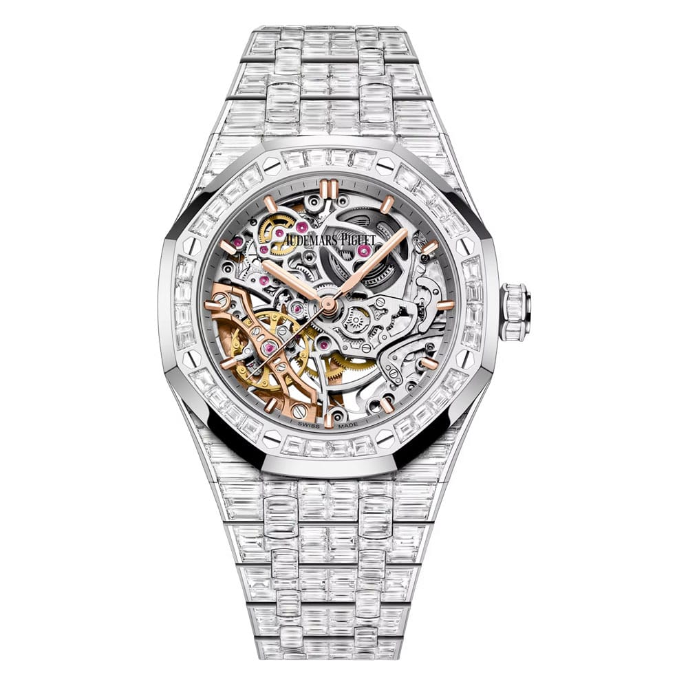 Audemars Piguet 15469BC.ZZ.1260BC.01-A Royal Oak Double Balance Wheel Openworked White Gold - Diamond Skeleton Dial Watch 3 Audemars Piguet 15469BC.ZZ.1260BC.01-A Royal Oak Double Balance Wheel Openworked White Gold - Diamond Skeleton Dial Watch
