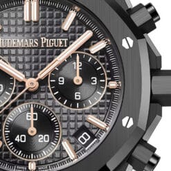 Audemars Piguet 26240CE.OO.1225CE.02 Royal Oak Selfwinding Chronograph Ceramic Black Dial Watch - Image 3