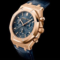 Audemars Piguet 26240OR.OO.D315CR.02 Royal Oak Selfwinding Chronograph Pink Gold Alligator Blue Dial Watch 6 Audemars Piguet 26240OR.OO.D315CR.02 Royal Oak Selfwinding Chronograph Pink Gold Alligator Blue Dial Watch - Image 2