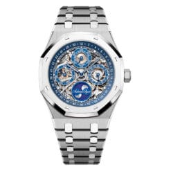 Audemars Piguet 26585XT.OO.1220XT.01 Royal Oak Perpetual Calendar Openworked 41 150th Anniversary Skeleton Dial Watch