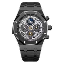 Audemars Piguet 26605CE.OO.1248CE.01 Royal Oak Grande Complication Black Ceramic Skeleton Dial Watch