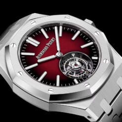 Audemars Piguet 26730ST.OO.1320ST.05 Royal Oak Self-Winding Flying Tourbillon Stainless Steel Burgundy Dial Watch 5 Audemars Piguet 26730ST.OO.1320ST.05 Royal Oak Self-Winding Flying Tourbillon Stainless Steel Burgundy Dial Watch - Image 2