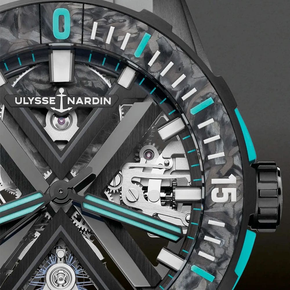 Ulysse Nardin 3723-170LE-2A-OMW/3A Diver X Skeleton One More Wave 44mm Watch 4 Ulysse Nardin 3723-170LE-2A-OMW/3A Diver X Skeleton One More Wave 44mm Watch - Image 2