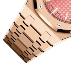 Audemars Piguet 77450OR.OO.1361OR.01 Royal Oak Selfwinding Pink Gold Pink Dial Watch 7 Audemars Piguet 77450OR.OO.1361OR.01 Royal Oak Selfwinding Pink Gold Pink Dial Watch - Image 3