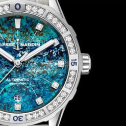 Ulysse Nardin 8163-182B1LE-9A-ATOLL/1A Diver Atoll 39mm Stainless Steel - Diamond Chrysocolla Dial Watch - Image 2